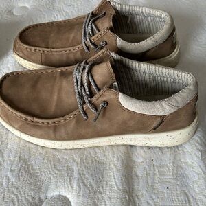 Hey Dude Men's Brown Loafers